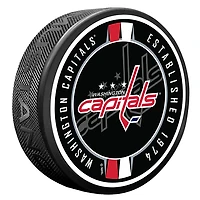 Washington Capitals Ribbon Hockey Puck