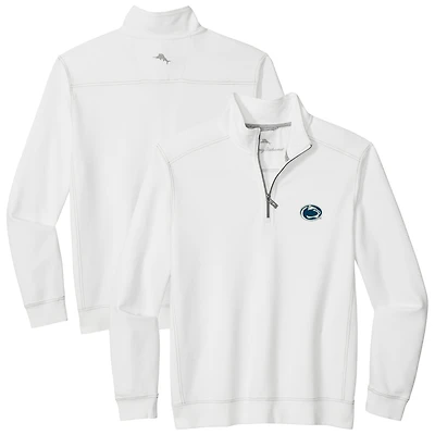 Men's Tommy Bahama White Penn State Nittany Lions Montego Bay Half-Zip Jacket