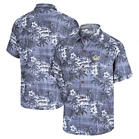 Men's Tommy Bahama Navy Cal Bears Coconut Point Palmetta IslandZone Camp Button-Up Shirt