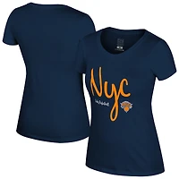 Women's Stadium Essentials  Navy New York Knicks 3rd Quarter T-Shirt