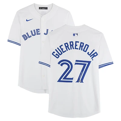 Vladimir Guerrero Jr. Toronto Blue Jays Autographed White Nike Limited Jersey