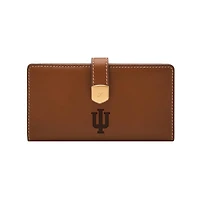 Fossil  Indiana Hoosiers Lennox Leather Tab Bifold Wallet