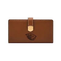 Fossil  Oregon State Beavers Lennox Leather Tab Bifold Wallet