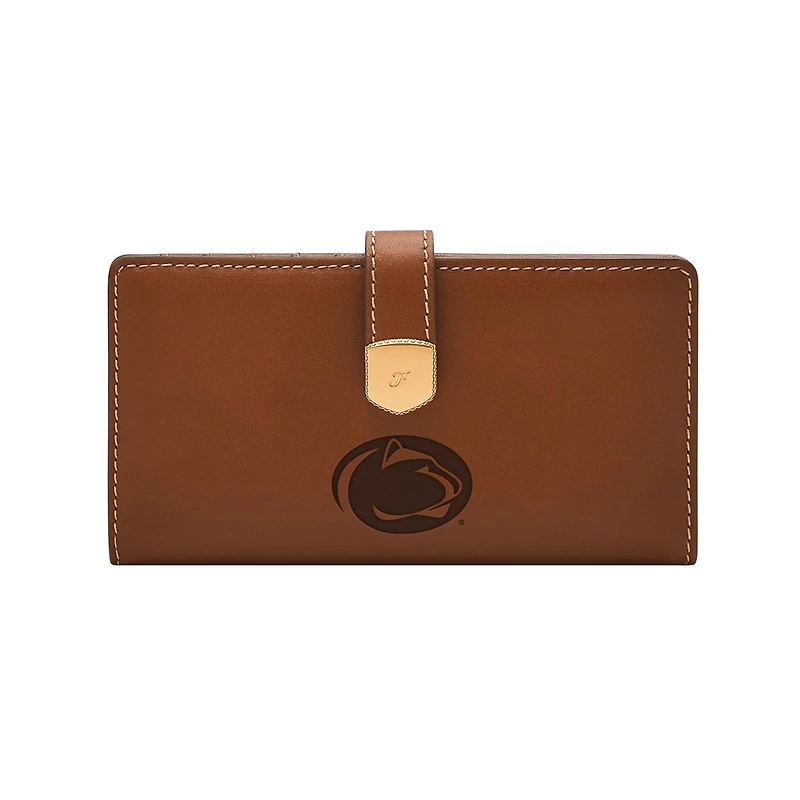 Fossil  Penn State Nittany Lions Lennox Leather Tab Bifold Wallet