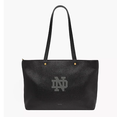 Fossil  Notre Dame Fighting Irish Jessie Leather Zip Tote