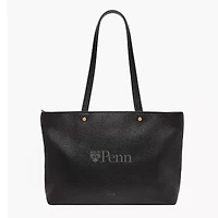 Fossil  Pennsylvania Quakers Jessie Leather Zip Tote
