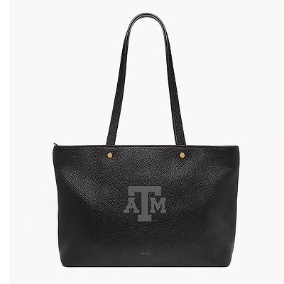 Fossil  Texas A&M Aggies Jessie Leather Zip Tote