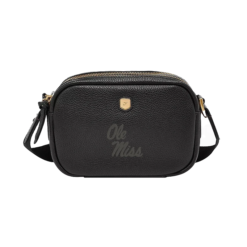 Fossil Ole Miss Rebels Danni Leather Crossbody Bag