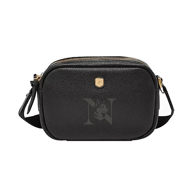 Fossil Northeastern Huskies Danni Leather Crossbody Bag