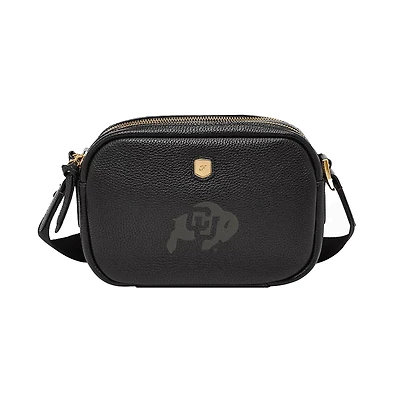 Fossil Colorado Buffaloes Danni Leather Crossbody Bag