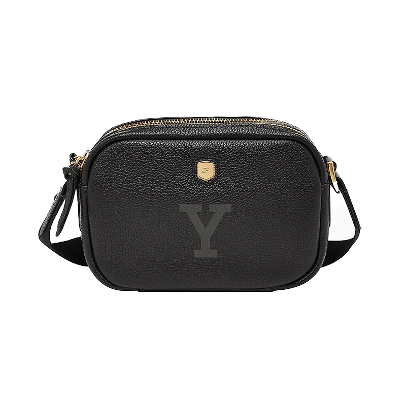 Fossil Yale Bulldogs Danni Leather Crossbody Bag