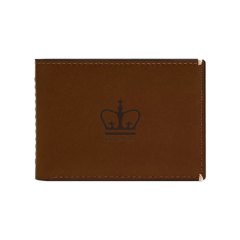 Fossil  Columbia University Westover Leather Front Pocket Wallet