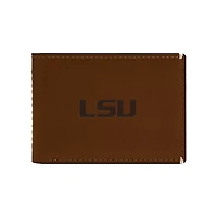 Fossil  LSU Tigers Westover Leather Front Pocket Wallet