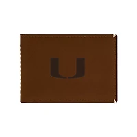 Fossil  Miami Hurricanes Westover Leather Front Pocket Wallet