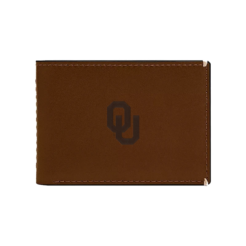 Fossil  Oklahoma Sooners Westover Leather Front Pocket Wallet