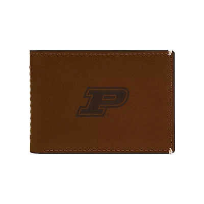 Fossil  Purdue Boilermakers Westover Leather Front Pocket Wallet