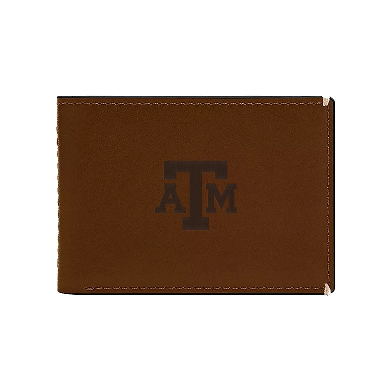 Fossil  Texas A&M Aggies Westover Leather Front Pocket Wallet