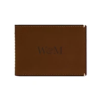 Fossil  William & Mary Tribe Westover Leather Front Pocket Wallet