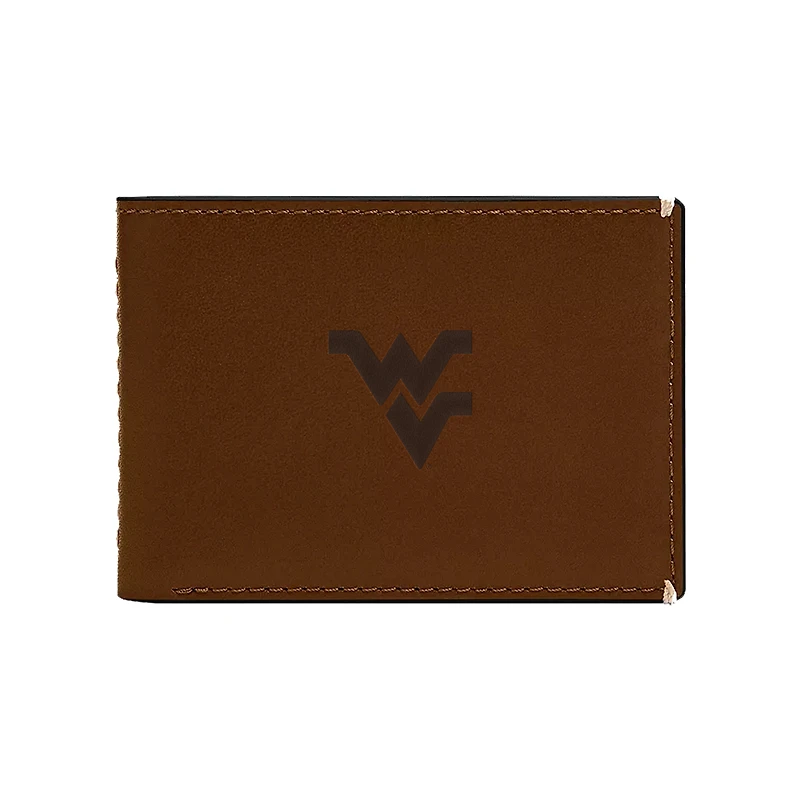 Fossil  West Virginia Mountaineers Westover Leather Front Pocket Wallet