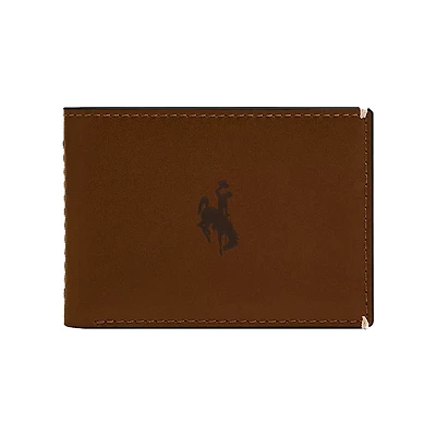 Fossil  Wyoming Cowboys Westover Leather Front Pocket Wallet