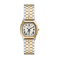 Fossil  Yale Bulldogs Harlow Three-Hand Two-Tone Stainless Steel Watch