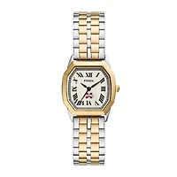 Fossil  Mississippi State Bulldogs Harlow Three-Hand Two-Tone Stainless Steel Watch
