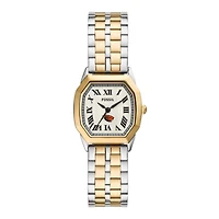 Fossil  Oregon State Beavers Harlow Three-Hand Two-Tone Stainless Steel Watch