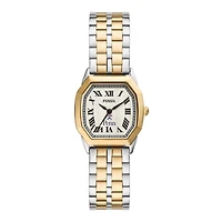 Fossil  Pennsylvania Quakers Harlow Three-Hand Two-Tone Stainless Steel Watch
