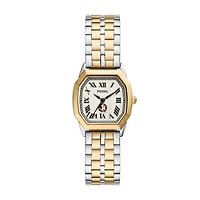 Fossil  Florida State Seminoles Harlow Three-Hand Two-Tone Stainless Steel Watch