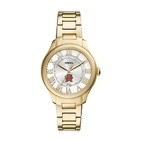 Fossil  Maryland Terrapins Gilmore Gold Stainless Steel Watch