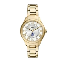 Fossil  Columbia University Gilmore Gold Stainless Steel Watch