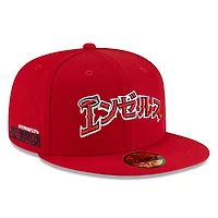 Men's New Era x Hyperfly Red Los Angeles Angels 59FIFTY Fitted Hat