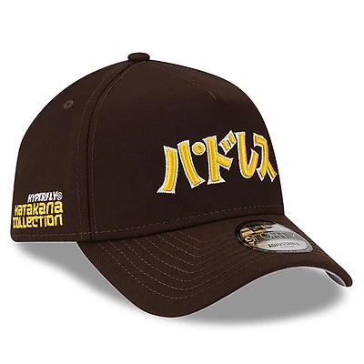 Men's New Era x Hyperfly Brown San Diego Padres A-Frame 9FORTY Adjustable Hat