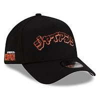 Men's New Era x Hyperfly Black San Francisco Giants A-Frame 9FORTY Adjustable Hat
