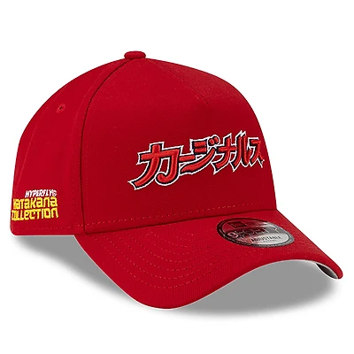 Men's New Era x Hyperfly Red St. Louis Cardinals A-Frame 9FORTY Adjustable Hat