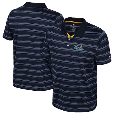 Men's Colosseum  Navy UCLA Bruins Milk Steak Polo
