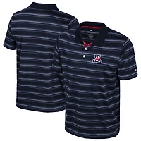 Men's Colosseum  Navy Arizona Wildcats Milk Steak Polo
