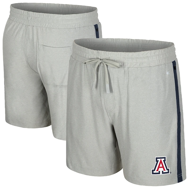 Men's Colosseum Gray Arizona Wildcats Mac Shorts