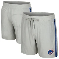 Men's Colosseum Gray Boise State Broncos Mac Shorts
