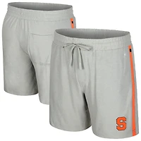 Men's Colosseum Gray Syracuse Orange Mac Shorts