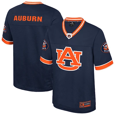 Men's Colosseum  Navy Auburn Tigers Nothing But The Hits Football Jersey