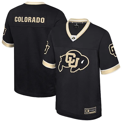 Men's Colosseum  Black Colorado Buffaloes Nothing But The Hits Football Jersey