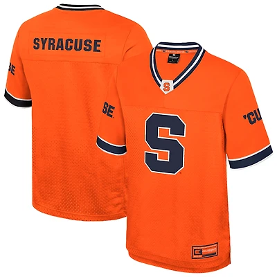 Men's Colosseum  Orange Syracuse Nothing But The Hits Football Jersey