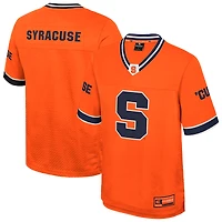 Men's Colosseum  Orange Syracuse Nothing But The Hits Football Jersey