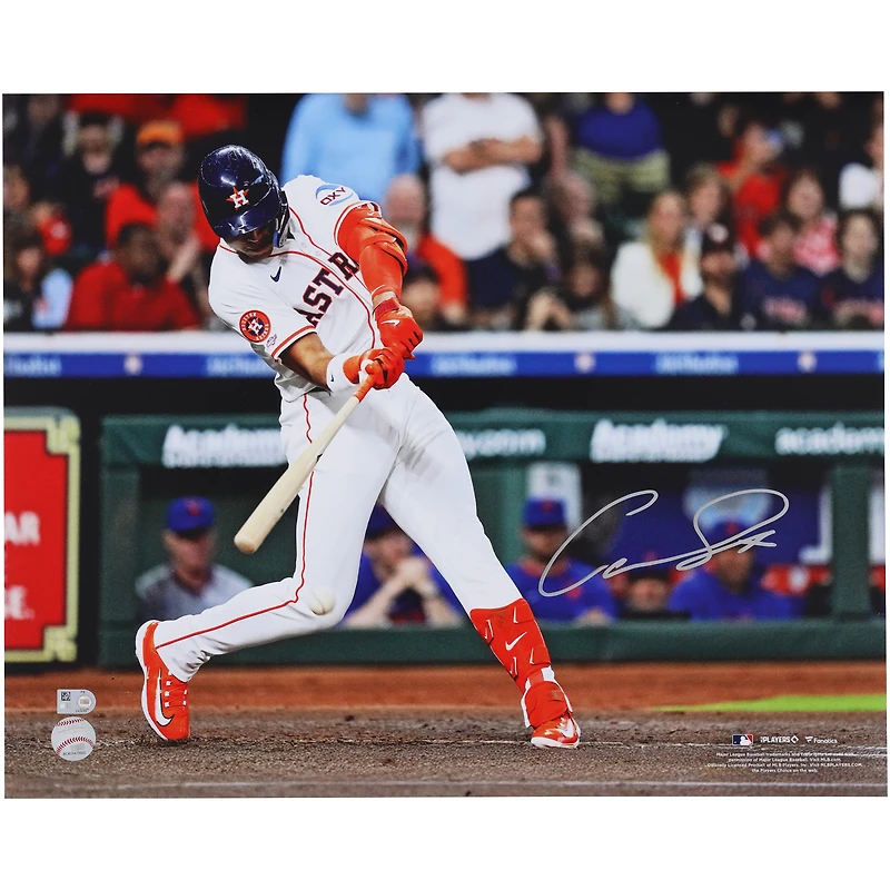 Cam Smith Houston Astros Autographed 16" x 20" MLB Debut Photograph
