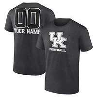 Men's Charcoal Kentucky Wildcats Personalized Name & Number Monochrome T-Shirt