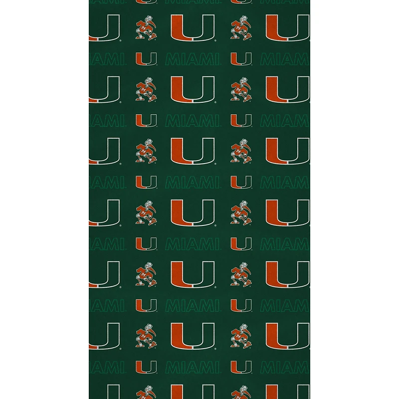 Pegasus Miami Hurricanes 40" x 72" Microfiber Beach Towel