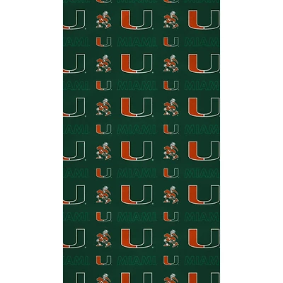 Pegasus Miami Hurricanes 40" x 72" Microfiber Beach Towel