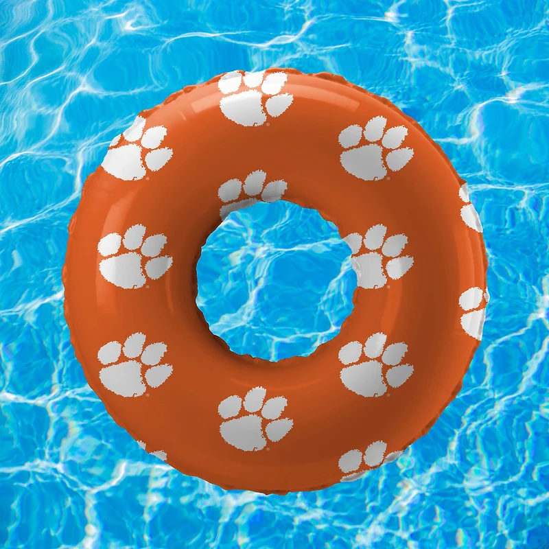 Pegasus Clemson Tigers 48" Repeating Logo Inflatable Pool Ring