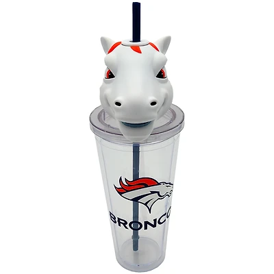 Pegasus Denver Broncos Mascot Lid 24oz. Sipper Cup